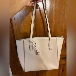 Kate Spade tan/cream color purse